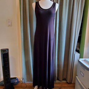 Lauter Brand Women's Black Maxi Dress Size Small